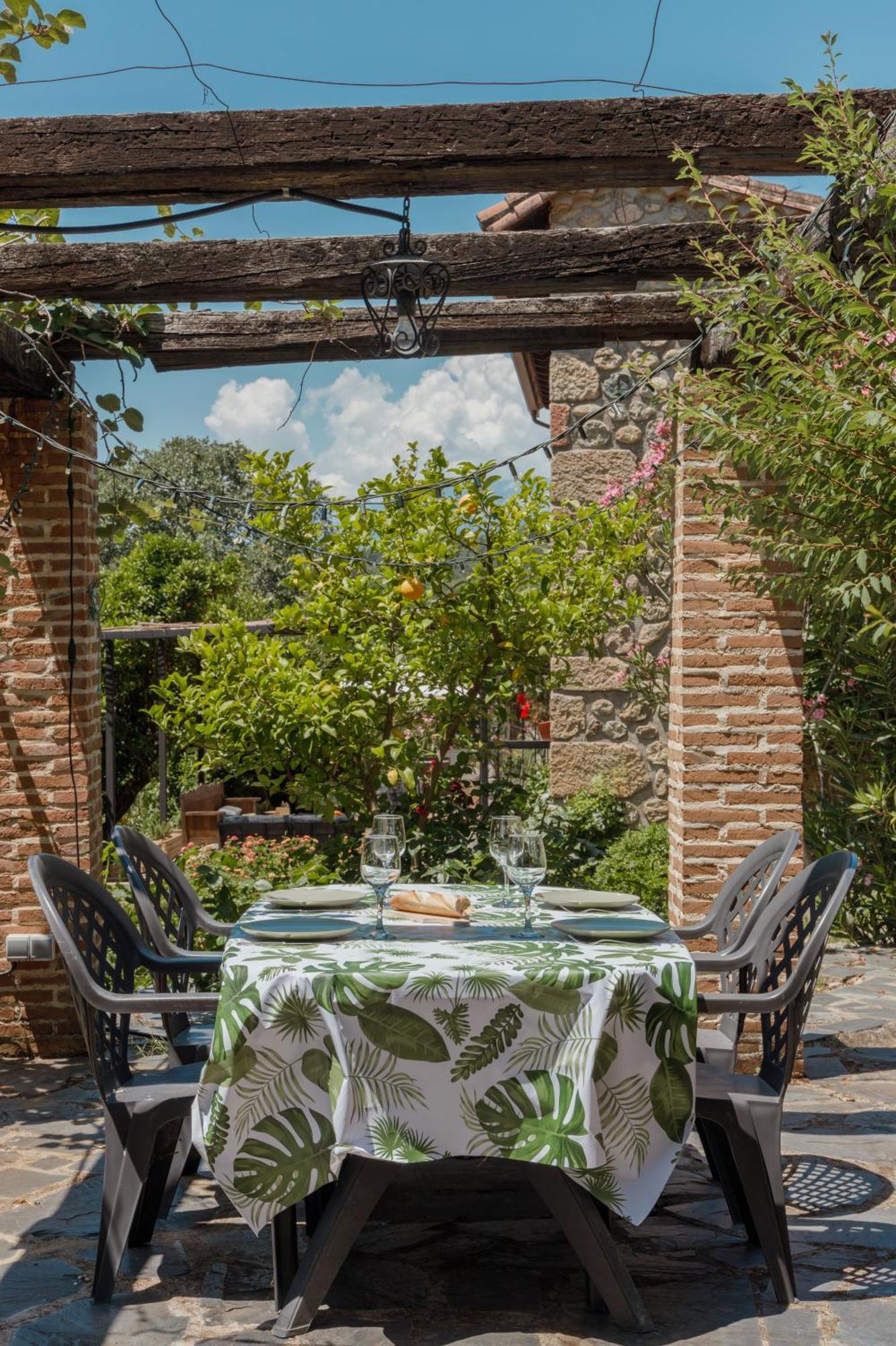 Casa Rural En Candeleda Con Piscina Y Un Maravilloso Jardin Extérieur photo